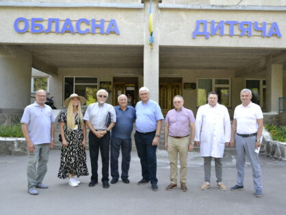 Візит представників Благодійної організації Ukrainian Gift of Life, INC