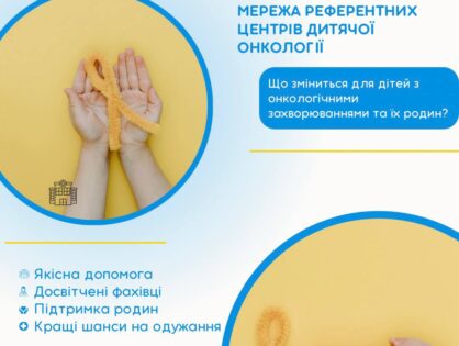 Мережа референтних центрів дитячої онкології